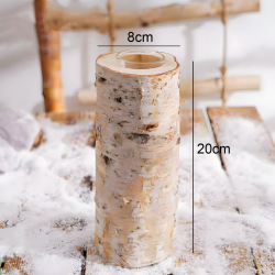 Wooden Candle Holder